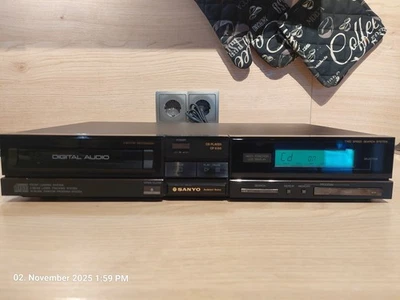 Cd Player Sanyo CP-6155 "Architect Series" aus 1987 funktionsfähig, multibit DAC - Bild 1 von 4