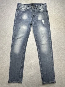 Company 81 Jeans Adult 30x32 (30x30) Blue Denim Slim Straight Normcore Mens - Picture 1 of 12