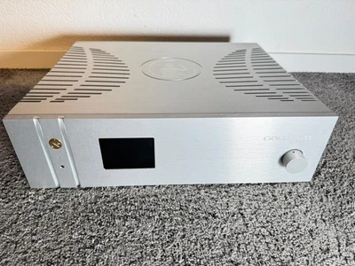 Gold Note IS1000 IS-1000 High End Stereo Vollverstärker in silber - Bild 1 von 4