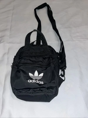 Adidas Mini Backpack  Black Purse Make Up Bag - Image 1 of 4