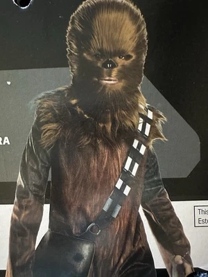 Disney Deluxe Chewbacca Disfraz Niños Niñas Pequeño 4-6 Máscara de Piel Star Wars Nuevo con Etiquetas Foto 1 de 4