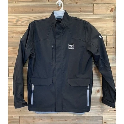 UNDER ARMOUR VIRGINIA TECH Full Zip Sport Outdoor Jacket Coat Men's Size L Loose - Image 1 of 4