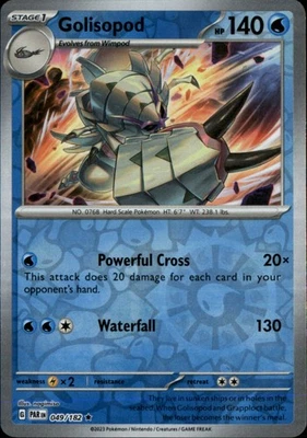 Golisopod Reverse Holo Rare SV04: Paradox Rift 049/182 NM - Image 1 of 2