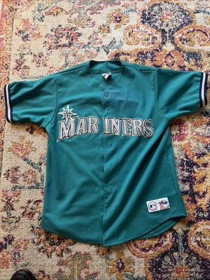 Винтажная бейсбольная футболка MLB Ken Griffey Jr Seattle Mariners размер средний - Изображение 1 из 4