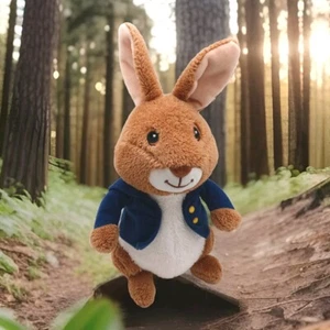 Kohls Cares Peter Rabbit 9" Plush Stuffed Animal Toy Blue Coat - Picture 1 of 7