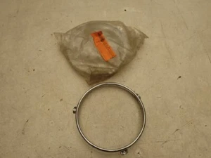 NOS Chrome Ring Chromering Scheinwerfer original Bmw E23 E30 E24 E28 63118750256 - Bild 1 von 2
