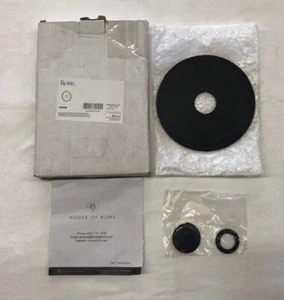 ROHL 189084MB ROUND FACEPLATE ESCUTCHEON ONLY WITH MODERN ETCHING - Picture 1 of 2