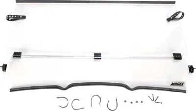 Pára-brisa dobrável completo Moose para 2008-2009 Kawasaki KRF750 Teryx NRA ao ar livre - Imagem 1 de 2