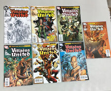 Villains United 1-6 Set 1 2 3 4 5 6 + Infinite Crisis Special 2005 (VU03) #1 2nd