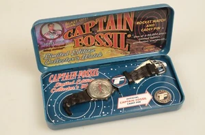 Captain Fossil Limited Edition Rocket Watch LE-9432 New In Box Needs Battery - Picture 1 of 6