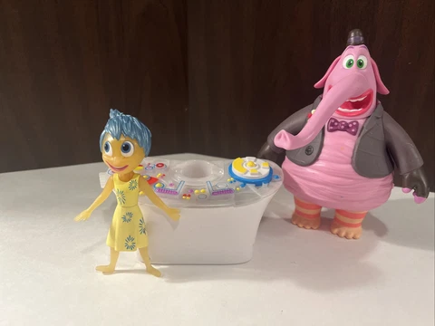 Disney Pixar Inside Out Singing Bing Bong Joy & Console no memories EUC Cover