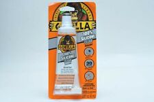 Gorilla Squeeze Tube Waterproof Clear Silicone Sealant for Window, Kitchen, Bath