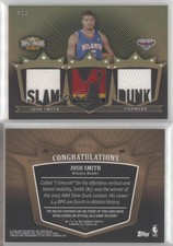 2007-08 Topps Triple Threads Triple Relic Sepia /9 Josh Smith #TTR-57