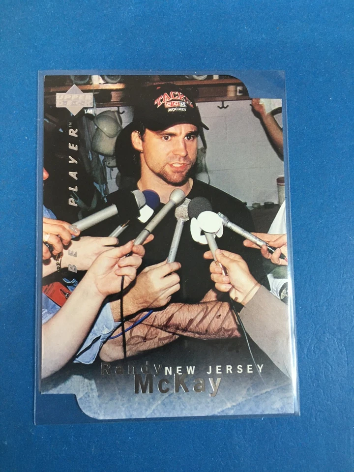 F145,203  1995-96 Be A Player Autographs Die Cut #S52 Randy McKay devils - Image 1 of 1
