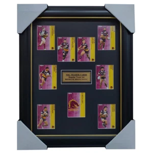 2025 NRL Traders Cards Brisbane Broncos Team Set Framed - Bild 1 von 1