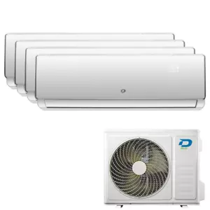 MULTI 4 SPLIT WIFI KLIMAANLAGE 9+9+9+9 DILOC FROZEN PRO INVERTER A++ A+ - Bild 1 von 4