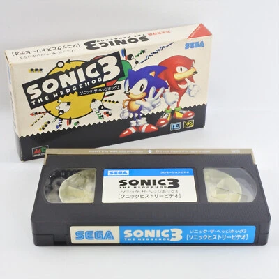 SONIC THE HEDGEHOG 3 Promotion Video VHS Mega Drive Sega 2346 - Image 1 of 4