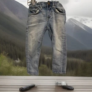 H & M Denim Boys Toddler Jeans Slim Fit 1 1/2-2 Y - Picture 1 of 2