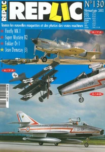 REPLIC 130 WW1 GERMAN FOKKER Dr.1_AdA SUPER MYSTERE_WW2 RN FAA FAIREY FIREFLY - Picture 1 of 4