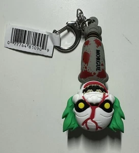 Spirit Of Halloween Bag Clip Bloody Bag Of Jokes Clown Key Chain - Picture 1 of 1