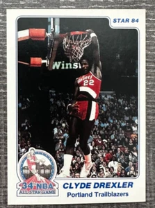1984 Star - Slam Dunk Championship #3 Clyde Drexler - Foto 1 di 2