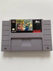 Mario is Missing (Super Nintendo, SNES 1993) - Picture 1 of 4