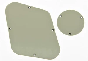 LP Rear Control Plate & Switch Plate Cavity Cover for Gibson Les Paul Aged White - Picture 1 of 2