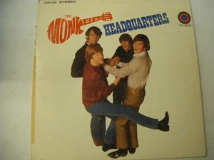 MONKEES Headquarters Vinyl LP 1967 RARE Stereo Beard Cover - Picture 1 of 5