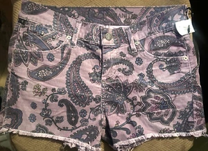 Pantalones Cortos Citizens Of Humanity Pana Púrpura Cachemira Talla 26 Nuevos - Imagen 1 de 5