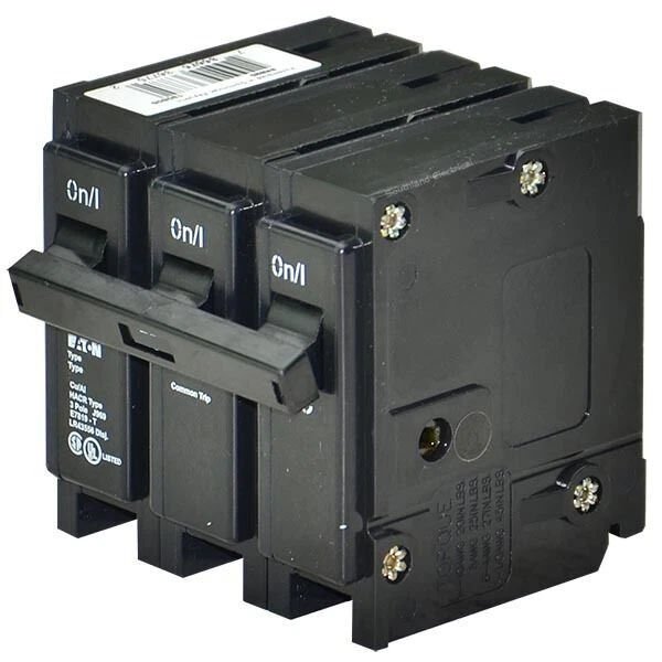 Cutler-Hammer BR330 30A, 240V, 3-Pole Circuit Breaker - Black