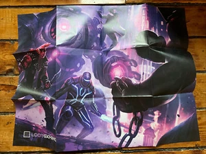 Póster desplegable exclusivo de Rumble LOOT CRATE GAMING octubre 2016 Rumble NUEVO - Imagen 1 de 2