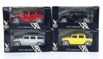 1: 72 Hummer H2 Off-Road Vehicle Alloy Car Toy Model Ornament - Image 1 of 4