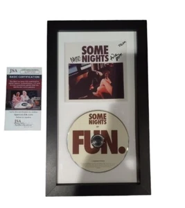 FUN SOME NIGHTS SIGNED Display FRAMED CD Autograph Rare album JSA Jack Antonoff - Picture 1 of 2