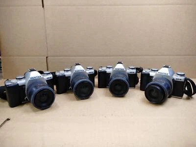LOT of (4) PENTAX ZX-M 35 mm Film Camera w/ 50 mm Lens ✔✔ *UNTESTED**AS-IS*READ* - Image 1 of 4