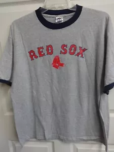 Camiseta vintage Delta Pro MLB Boston Red Sox gris mezcla algodón béisbol mezcla hombre XL - Imagen 1 de 5