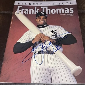 Frank Thomas Autographed Signed Beckett Tribute Magazine 1994 Issue #5 White Sox - Picture 1 of 5