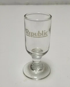 Vintage Airline Glass Republic - Picture 1 of 2