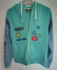 Adventure Time: BMO Men's Small Hoodie Top Official Cartoon Network 2017 Beemo S - Picture 1 of 12