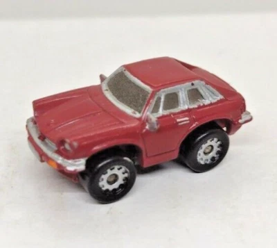 Micro Machines Burgandy Jaguar XJS Car Vintage Galoob 1986 - FREE SHIPPING - Image 1 of 4