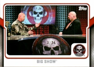 2017 Topps WWE - Stone Cold Podcast Insert #5 Big Show - Picture 1 of 2