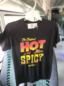 The Original Hot & Spicy Hot Tamales Candy Black Tee Shirt Small - Picture 1 of 4