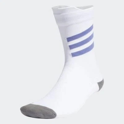 ADIDAS AEROREADY ULTRALIGHT CREW PERFORMANCE SOCKS - WHITE GS0241 WOMEN UK6.5-8 - Image 1 of 4