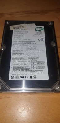 IDE SEAGATE BARRACUDA ATA V 120GB ST3120023A HDD SATA FESTPLATTEN  - Bild 1 von 2