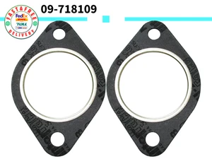 For Polaris Snowmoble 09-718109 Exhaust Gasket 3084439 3086995 3084045 x2PCS - Picture 1 of 12