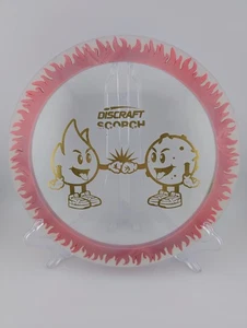 NEW Discraft Glo Ring Fuzed Scorch Flame "Scorcher" - 175g - Picture 1 of 4