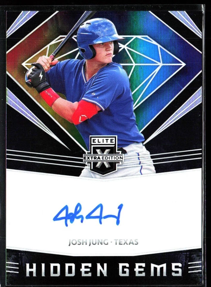 2020 Panini Elite Extra Edition - Hidden Gems Black #HG-JJ Josh Jung (AU, RC) - Image 1 of 2