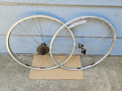 26-дюймовая алюминиевая колесная пара для горного велосипеда Specialized Z-23 ступицы STX 7 скоростей Z23 - Изображение 1 из 4