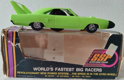 Kenner SSP Super Stocker Verde Lima Plymouth Superbird con RipCord ¡con Caja! Foto 1 de 4