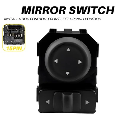 Interruptor de control de puerta de espejo eléctrico Master para Nissan Pathfinder Rogue EO 2013-2019 Foto 1 de 4