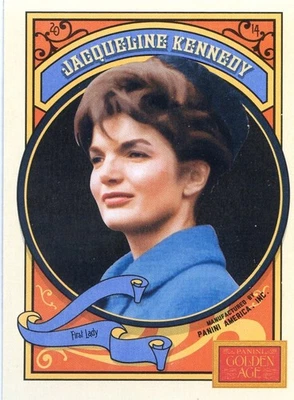 2014 Panini Golden Age Base #84 Jacqueline Kennedy - Image 1 of 2